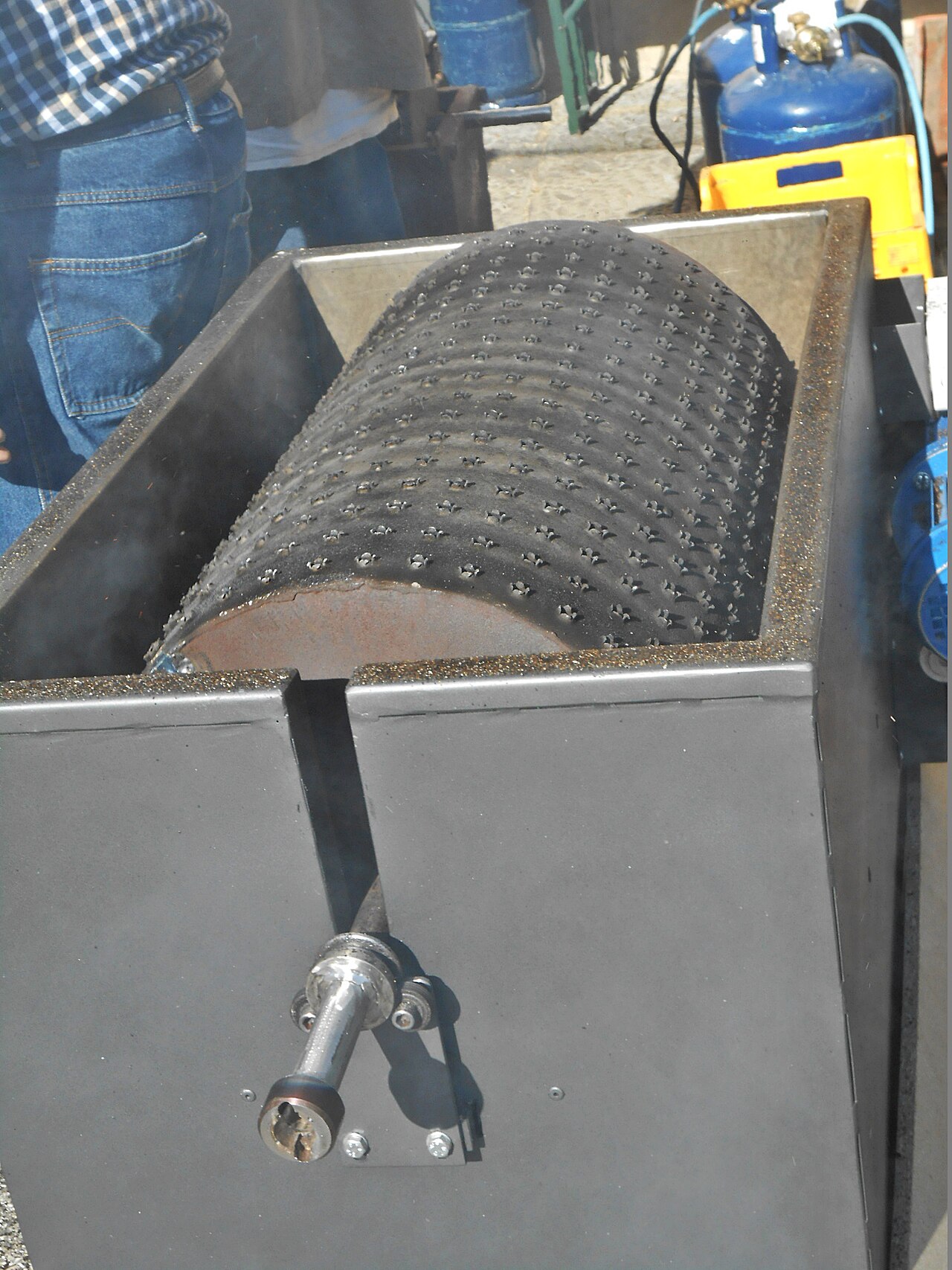 industrial nut processing machine